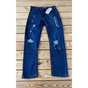 NWT Ring of Fire Skinny Jeans Size 8 Boys Blue MSRP $40